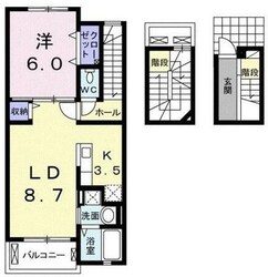 ベルレオンの物件間取画像